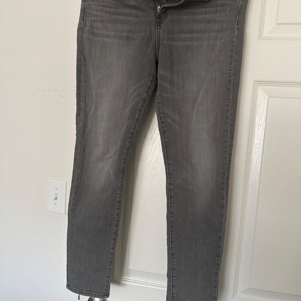 Nili Lotan Charcoal Denim Pants - Picture 2 of 7